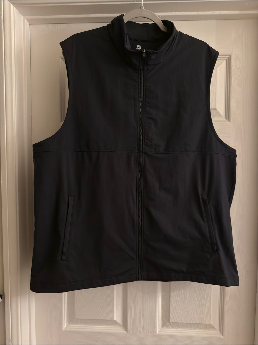 all in motion Men's Black Full-Zip Performance Vest